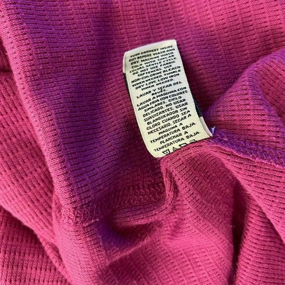 Wildfox Haley Brushed Top Elderberry V-Neck Long Sleeve Stretch Pullover Women L - Picture 10 of 10
